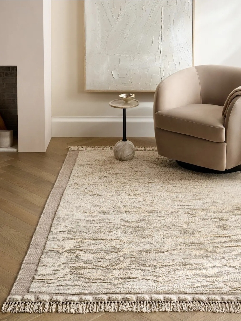 Quince Saje Wool Shag Rug - 3x5 - NWOT